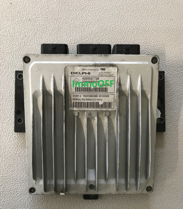 Servizio ImmoOFF su centralina Suzuki Jimny P0606 DCM1.2 o DDCR